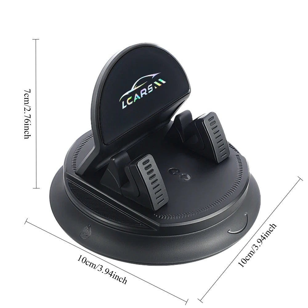 360° Anti-Slip Car Phone Holder – Universal Dashboard Mount