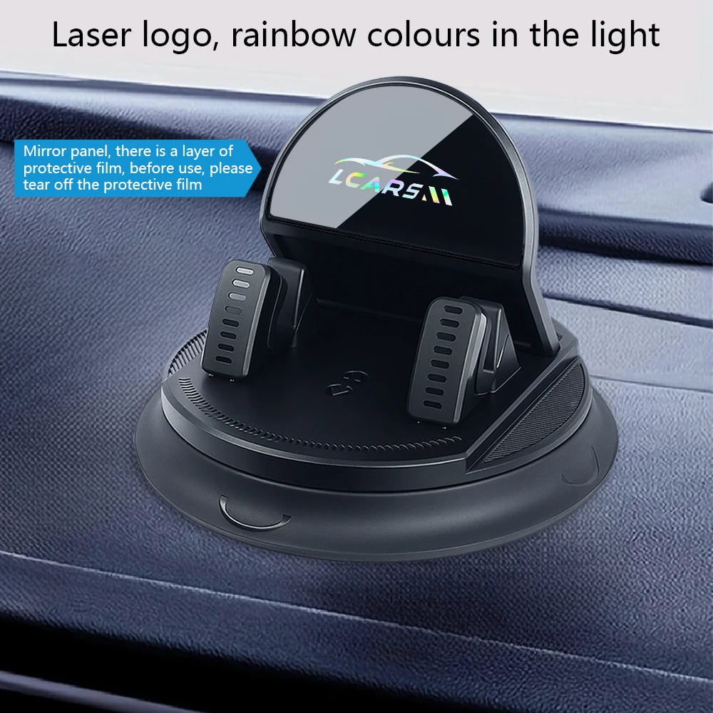 360° Anti-Slip Car Phone Holder – Universal Dashboard Mount