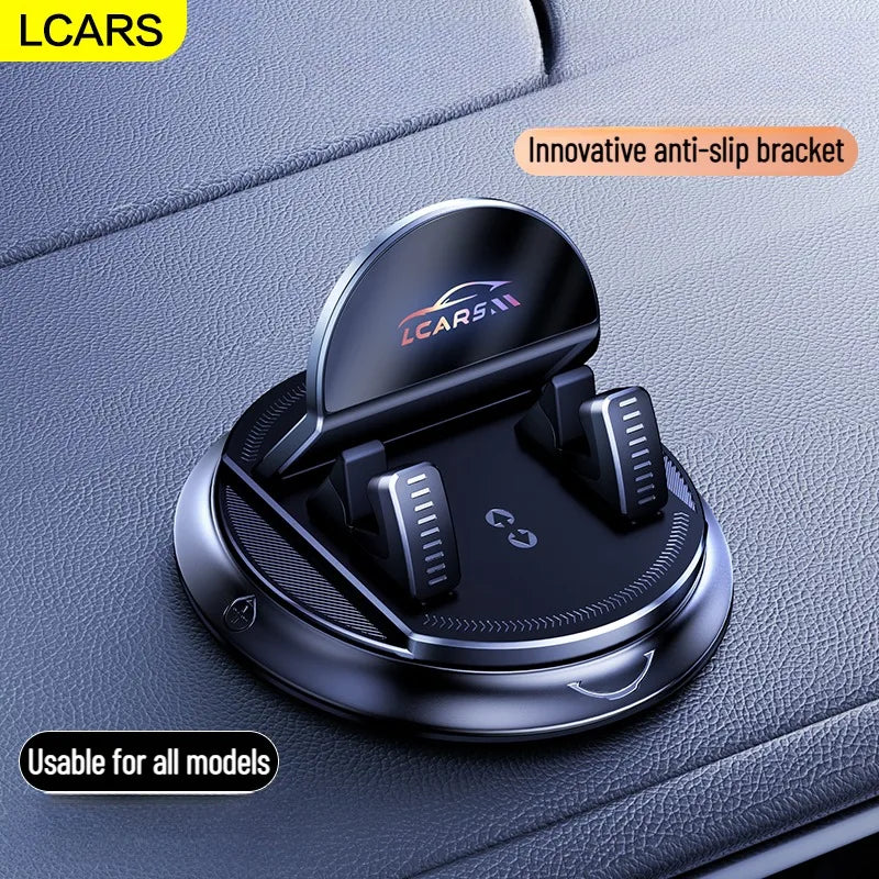 360° Anti-Slip Car Phone Holder – Universal Dashboard Mount